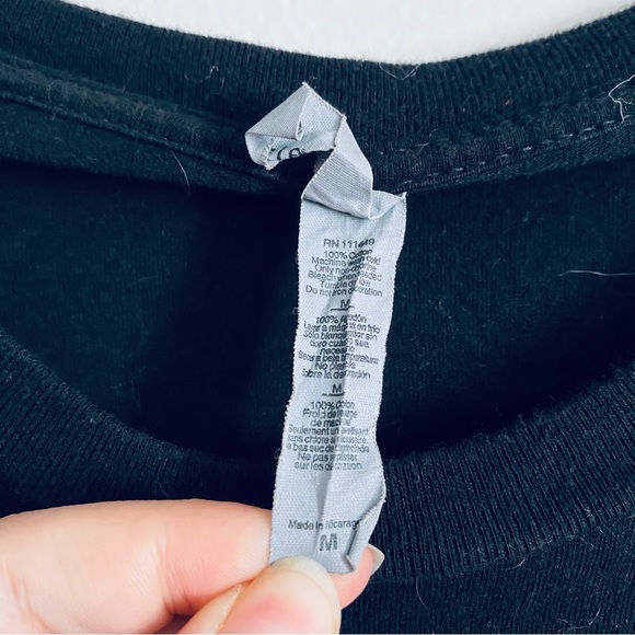 Next Level Apparel Women's Black Graphic T Shirt Benefit Cosmetics Ulta Size M - Picture 6 of 8